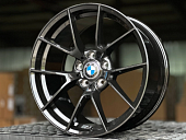 Литые диски BMW 763M style FlowForming GLOSS BLACK 19” 5x120 ET35/38 8.5/9.5J D72.6