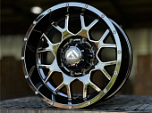 Литые диски FUEL OFF ROAD GLOSS BLACK FACE 17” 8x165.1 ET-24 9J D125.2