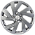 Khomen KHW 1801 7.5x18 5*114.3 ET50 DIA66.1 Gray Литой