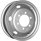 Asterro TC1607 Plus 5.5x16 6*170 ET106 DIA130.1 Silver Штампованный