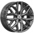 K&K Ариус 7x17 5*108 ET33 DIA60.1 Дарк платинум Литой