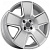Kipardo KF61 7.5x17 4*100 ET40 DIA73.1 Silver Machined Face Литой