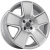 Kipardo KF61 7.5x17 4*100 ET40 DIA73.1 Silver Machined Face Литой