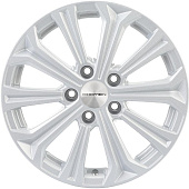 Khomen KHW 1610 6.5x16 5*110 ET45 DIA67.1 F-Silver Литой