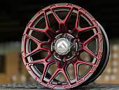 Литые диски OFF ROAD FlowForming MATTE BLACK 17” 6x139.7 ET0 8.5J D110.1