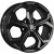 Khomen KHW 1606 6.5x16 5*114.3 ET46 DIA67.1 Black Литой