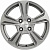 Khomen KHW 1502 6x15 4*100 ET50 DIA60.1 G-Silver Литой