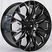 Диски KoKo Kuture 0365 9.0x20/6x139.7 D95.1 ET40 Black+Milling