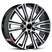 Koko 316 OEM R20 8.5х20 6*139.7 ET45 DIA95.1 Black Machined (BP) Литой