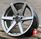 Литые диски SHOGUN S6 6093 15, 4x100, GLOSS BLACK MILLING (ET: 35, DIA: 73.1, W: 7)