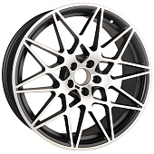 Диски Powcan BK5167 9.5x20/5x120 D74.1 ET38 Black Machined Face