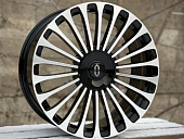 Кованые диски AITO GLOSS BLACK FACE 22” 5x120 ET35/40 9/10J D66.1