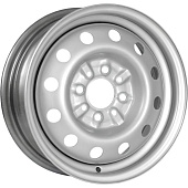 ТЗСК Lada 5.5x14 4*98 ET35 DIA58.6 Silver Штампованный