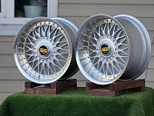 Литые диски BBS RS 7953F разноширокие 17, 5x100, SILVER FACE (ET: 20, DIA: 73.1, W: 8)