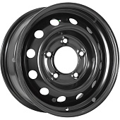 ТЗСК Chevrolet Niva 6x15 5*139.7 ET40 DIA98.6 Black Штампованный