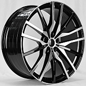 Диски KoKo Kuture YF0212 10.0x22/5x112 D66.6 ET33 BKF