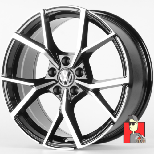 Комплект дисков Volkswagen 19x8 et38 5x112 d57.1