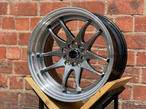Литые диски Work CR2P 7899F FlowForming 17, 5x100, HYPER BLACK (ET: 25, DIA: 73.1, W: 9)