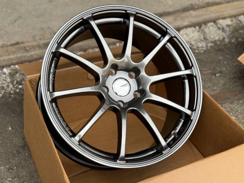 Литые диски ADVAN RS 1039 18, 5x100, HYPER BLACK (ET: 30, DIA: 73.1, W: 8)