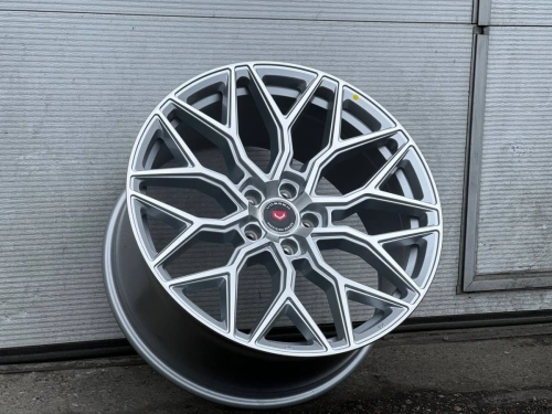 Литые диски VOSSEN HF2 SL507 20, 5x112, SILVER FACE (ET: 23, DIA: 66.6, W: 9)