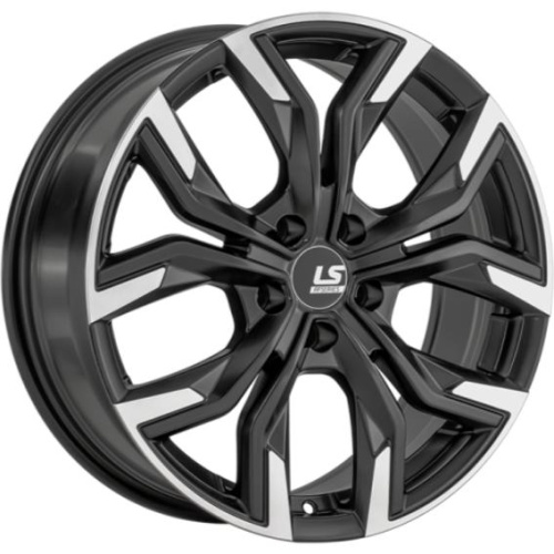 LS FlowForming RC92 7.5x18 5*108 ET33 DIA65.1 BKF Литой