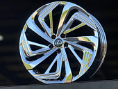 Кованые диски LEXUS FORGED BLACK VACUME CHROME 21” 5x114.3 ET40 8J D60.1