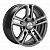 Khomen KHW 1602 6.5x16 5*139.7 ET40 DIA98.5 Black Литой