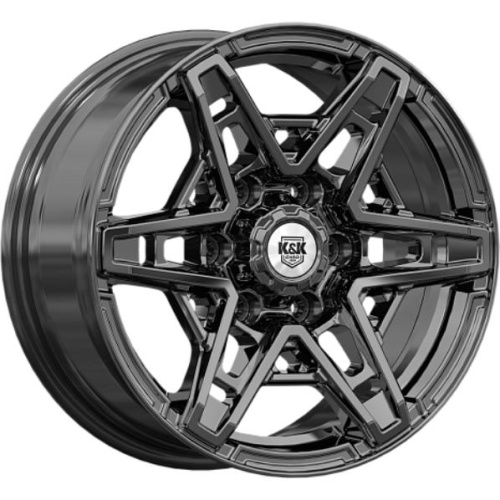 K&K Блэкберн 8x17 6*139.7 ET30 DIA106.1 Черный Литой