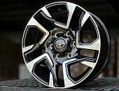 Литые диски TOYOTA FlowForming GLOSS BLACK FACE 18” 6x139.7 ET25 7.5J D106.1