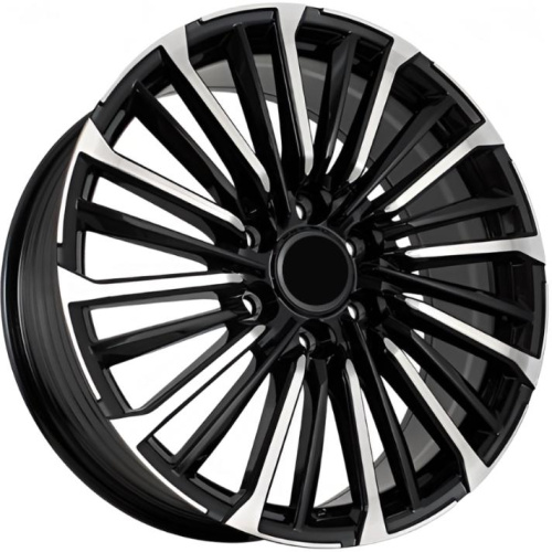 FF FBX422 8x20 6*139.7 ET35 DIA78.1 Black Machined Face Литой
