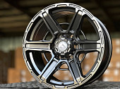 Литые диски OFF ROAD FlowForming MATTE BLACK 18” 6x139.7 ET0 8.5J D110.1
