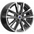 K&K Лацио 7.5x17 5*114.3 ET40 DIA66.1 Алмаз черный Литой