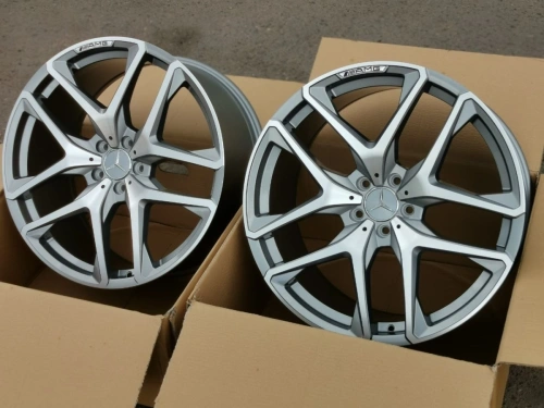 Литые диски Mercedes AMG 5528 21, 5x130, GREY FACE (ET: 35, DIA: 84.1, W: 10)