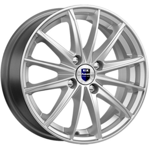 K&K Пойнт Бланк 6x15 4*100 ET50 DIA60.1 Сильвер SK Литой