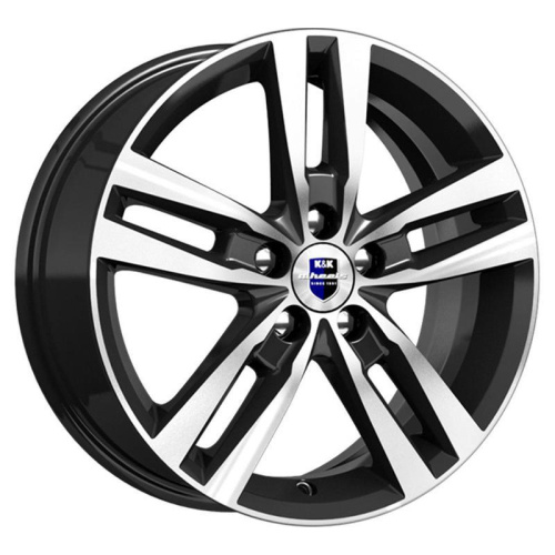 K&K Rassvet 6.5x16 5*100 ET38 DIA67.1 Алмаз черный SK Литой