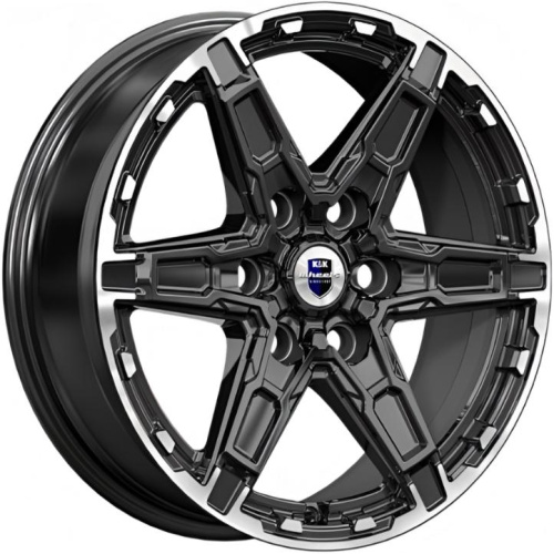 K&K Дистрикт 8x18 6*114.3 ET42 DIA66.1 Дарк платинум Литой