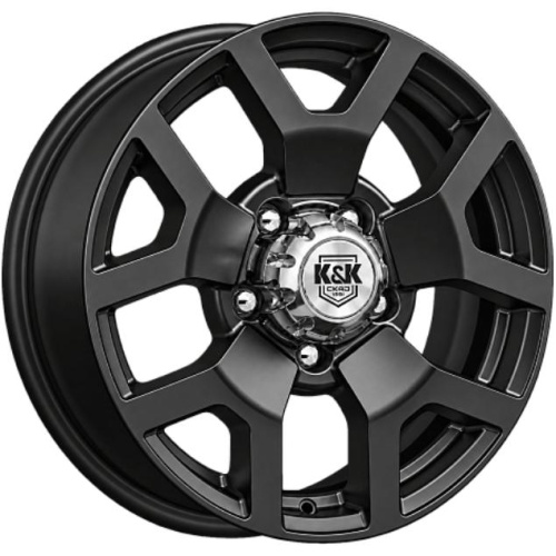 K&K Намиб 7x18 5*139.7 ET35 DIA108.6 Черный Матовый Литой