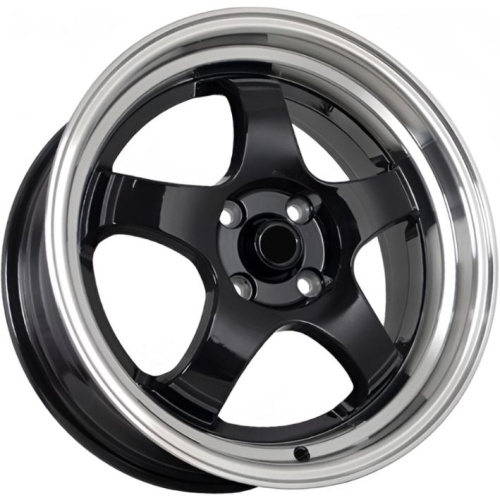 FF SH7110 7x16 4*100 ET38 DIA73.1 Black Lip Polish Литой