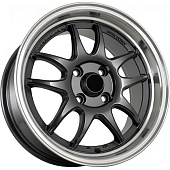 FF JT072 7x15 4*100 ET35 DIA73.1 Gunmetal Machine Lip Литой