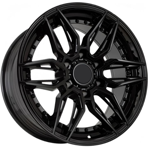 Kipardo KF66 8.5x18 6*139.7 ET30 DIA108.1 Black Machined Face Литой