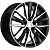 Khomen KHW 1807 8x18 5*114.3 ET45 DIA60.1 Black-FP Литой