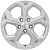 Khomen KHW 1606 6.5x16 5*114.3 ET45 DIA60.1 G-Silver Литой