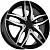 FF 8037 7x18 5*112 ET46 DIA66.6 Black Machined Face Литой