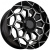 Kipardo KF65 7.5x17 4*98 ET25 DIA73.1 Gloss Black Machined Face Литой
