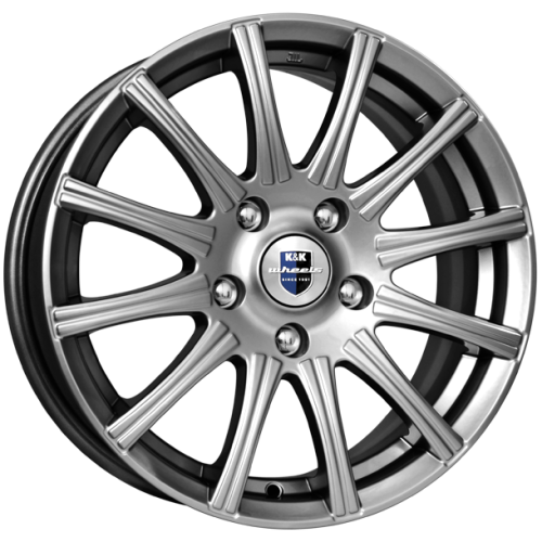 K&K Сиеста 5x13 4*98 ET38 DIA58.6 Дарк платинум Литой