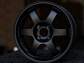 Литые диски RAYS TE37 ZS076 MATTE BLACK 16” 4x100 ET40 7J D73.1