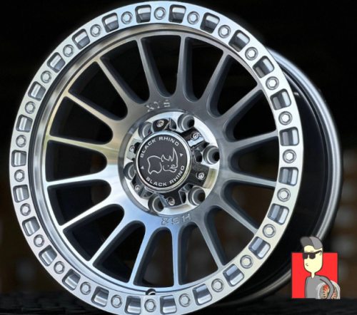 Комплект дисков Black Rhino HSR Wheel 17x9 et0 6x139.7 d110.1