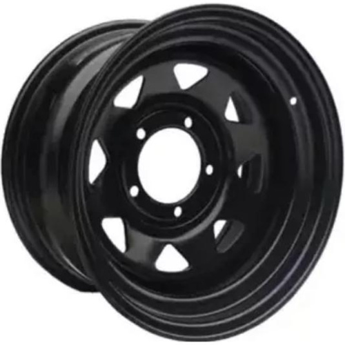 Off Road Wheels УАЗ 7x16 5*139.7 ET15 DIA110.1 Black Штампованный