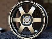 Литые диски RAYS TE37 ZS076 BRONZE 16” 4x100 ET40 7J D73.1