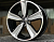 Литые диски AUDI МЕЧИ GLOSS BLACK MILLING 18” 5x112 ET40 8J D66.6